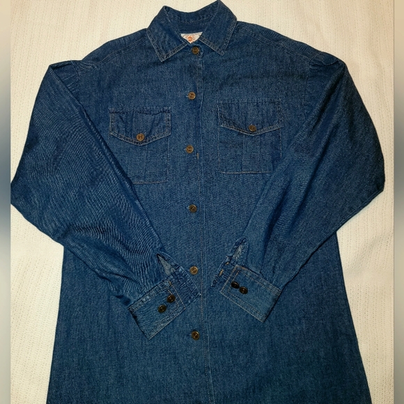 California Talls button front denim  Sz 10 🇺🇸 - Picture 15 of 15